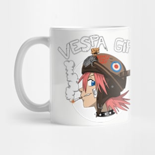 Vespa Girl V2 Mug